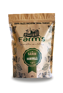 Erva-mate Premium Farm's 500g sabor Hortelã