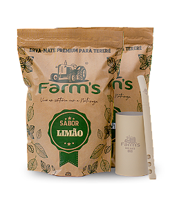 Combo Farm's - Menta + Limão + Kit Premium