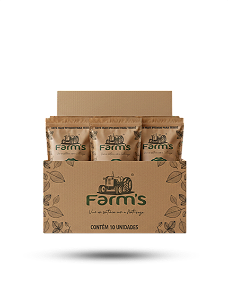 Pack com 10 pacotes de Farm's 10x500g