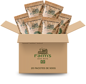 Pack com 10 pacotes de Farm's 10x500g