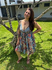 Vestido Curto Turmalina Royal