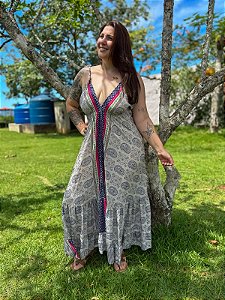 Vestido Longo Rubi Lua