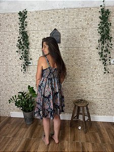 Vestido Curto Turmalina Alça