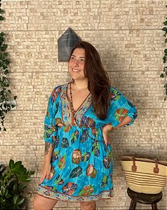 Vestido Curto Esmeralda Intenso