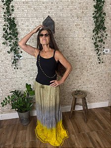 Saia Longa Diamante Degradê