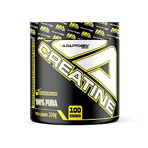 Creatina Platinum 300g Adaptogen Science - 100% Pura Sabor Sem sabor