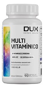 Multivitamínico Dux Nutrition - 90 Cáps Sabor Sem Sabor