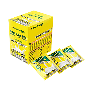 Adaptogen Tasty Whey Display 12 unidades Sachê