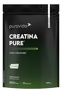 Creatina Creapure Premium 300g - Puravida Sem Sabor