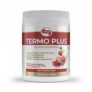 Suplemento Alimentar Termoplus Frutas Vermelhas Com Gengibre e Chá Verde 240g Vitafor