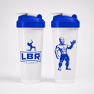 Coqueteleira LBR Para Whey Shake Academia Com Tampa Click Fitness