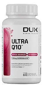 Coenzima Ultra Q10 + Vit E 60 Caps - Dux Human Health