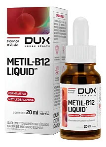 Vitamina B12 Metil Gotas Dux Human Health 20ml