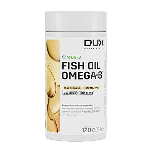 DUX Fish Oil Ômega 3 120 Cápsulas