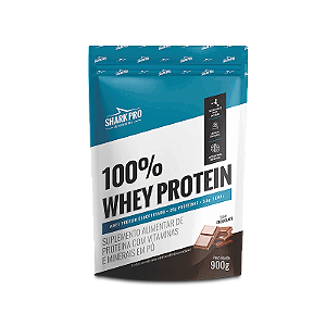 Shark Pro 100% Whey Protein Pouch 900g Chocolate