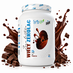 Shark Pro Whey ZeroLac 900g Chocolate Dark - Linha Clinic
