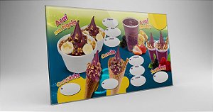 Menu de Açaí Expresso - 95x50CM