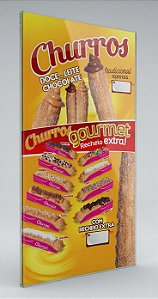 Painel de Churros Gourmet- 50x95CM