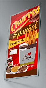 Painel de Churros Espanhol- 50x95CM