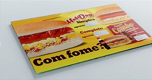 Painel de Hot Dog - 95x50CM
