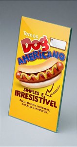 DUPLICADO - Painel de Hot Dog c/ Refri - 50x95CM