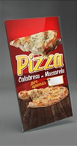 Painel de Pizza- 50x95CM