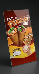 Painel de Pizza Cone- 50x95CM