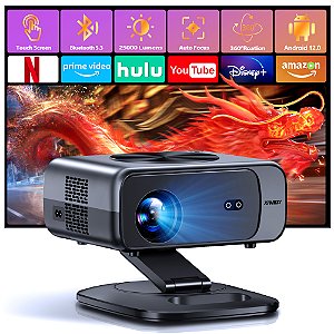 Projetor Shelby’s Vision 360 Max - 4K-8K XIWBSY Android 12 Auto-Focus