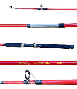 Vara Molinete 3 M Pesca Bruta Maciça 15-30 Lbs Pesq, Mar