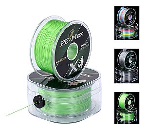 Linha De Pesca Multifilamento 300metro Pe 4 Fios Supertração