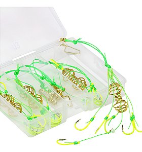 Kit 4 Chuveirinho Pesca Anzol Chinu Carpa Curimba Tilapia