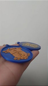 Chaveiro redondo sem resina