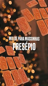 Molde de massinha Presépio