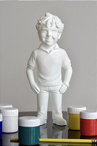 Kit Imagem Carlo Acutis + tintas para colorir