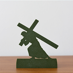 Castiçal Cristo Servo - fixo