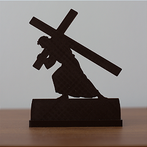 Castiçal Cristo Servo - com base solta