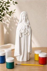 Santa Terezinha de colorir