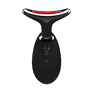 Massageador Facial Eletrico Pescoço Led Lift Fototerapia Ant