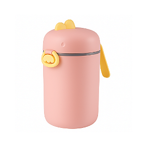 Pote Dosador de Leite em Pó Infantil com Colher Medidora Ros