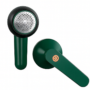 Removedor Elétrico De Pelos Fiapos Verde