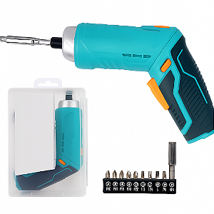 Parafusadeira Elétrica Recarregável Portátil