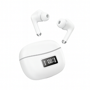 Fone de Ouvido Airpods com Tela LED Branco