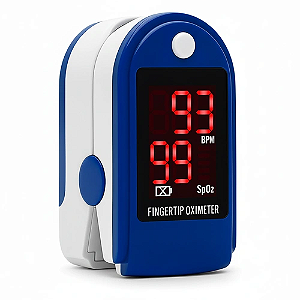 Oxímetro Digital de Dedo Medidor De Saturação De Oxigênio