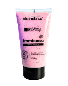 Esfoliante Corporal Facial Colágeno Framboesa 150g