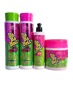 Kit Capilar BabaBell Melancia - Com 4 Itens