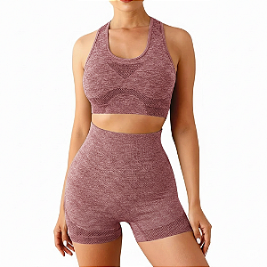 Conjunto Academia Fitness Levanta Bumbum Rosa