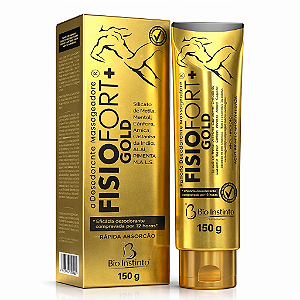 Pomada Massageadora Fisiofort Gold Com Arnica 150g