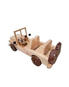 MINIATURA EM MADEIRA - JIPE