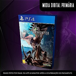 Monster Hunter Ps4 Mídia Digital (Primária)