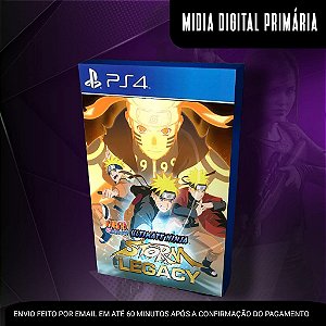 Naruto Shippuden Ultimate Ninja Storm Legacy Ps4 Mídia Digital (Primária)